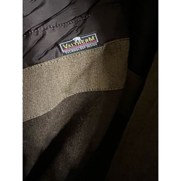 Movimento 4 Buttons 100% Wool Coat Made In Italy Size 50 Olive Green - Picture 8 of 9